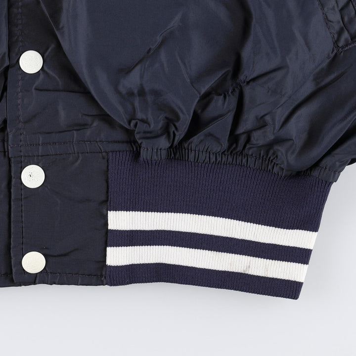 80s-90'S MAPLE College Varsity Jacket Award Jacket Made in USA Men's Size M unclear navy blue type Vintage Second Hand