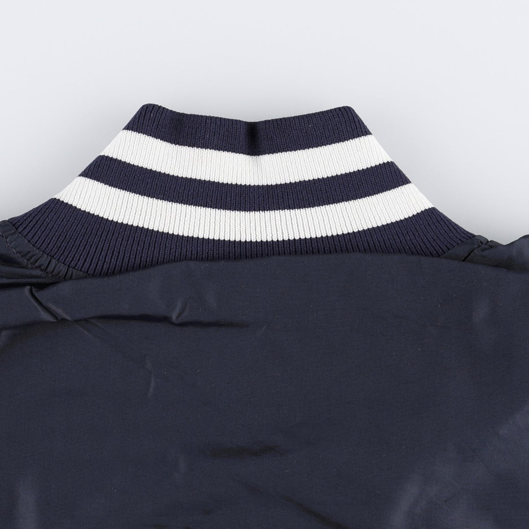 80s-90'S MAPLE College Varsity Jacket Award Jacket Made in USA Men's Size M unclear navy blue type Vintage Second Hand