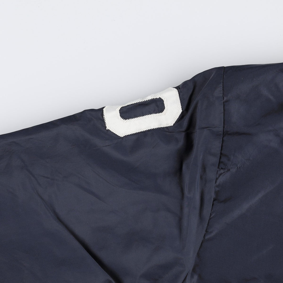 80s-90'S MAPLE College Varsity Jacket Award Jacket Made in USA Men's Size M unclear navy blue type Vintage Second Hand