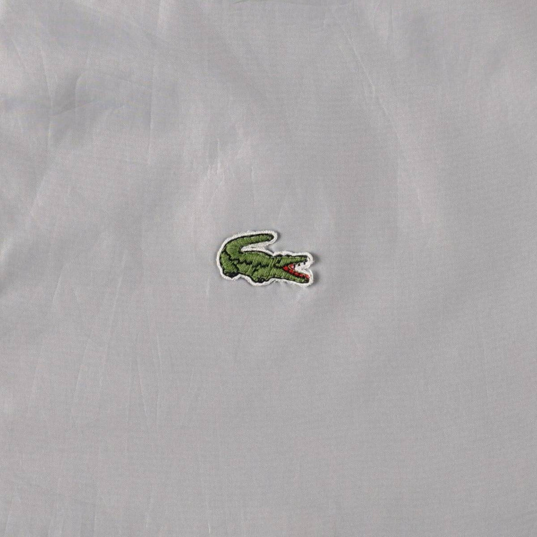 80s-90'S Lacoste IZOD Nylon Jacket, Men's Size XL (approx.), Vintage Nylon gray type Vintage Second Hand