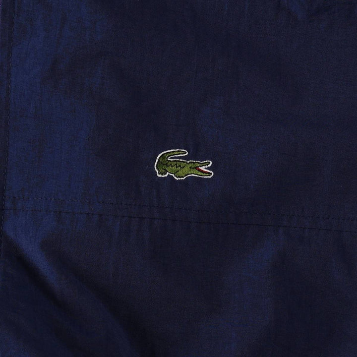 Lacoste nylon jacket, men's size L (approx.), vintage. Nylon navy blue type Vintage Second Hand