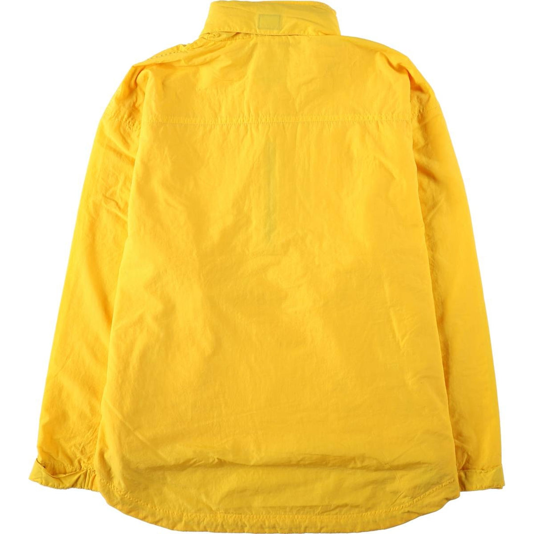 Ralph Lauren CHAPS Half-Zip Nylon Pullover, Men's Size XL (approx.) Nylon yellow type Vintage Second Hand
