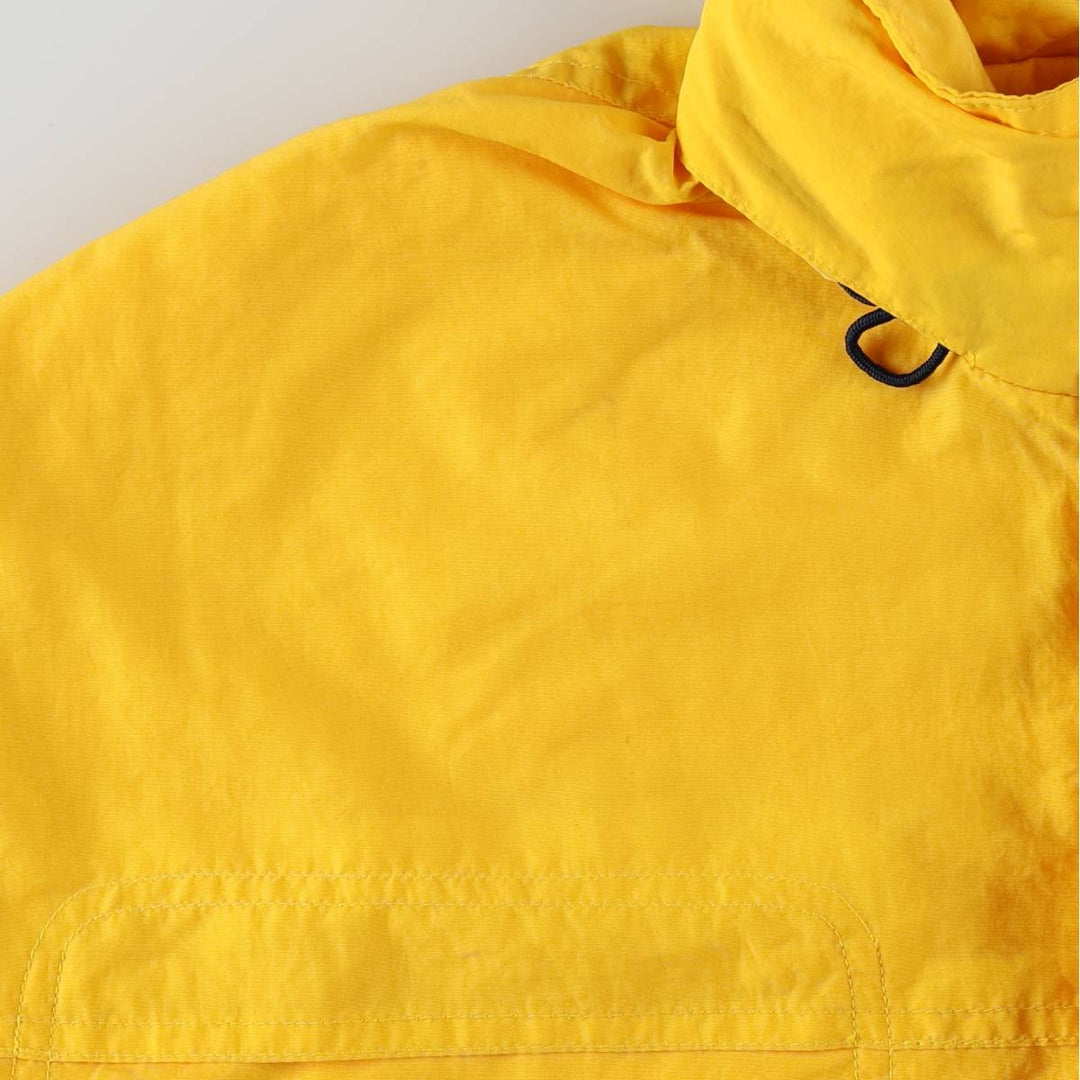 Ralph Lauren CHAPS Half-Zip Nylon Pullover, Men's Size XL (approx.) Nylon yellow type Vintage Second Hand