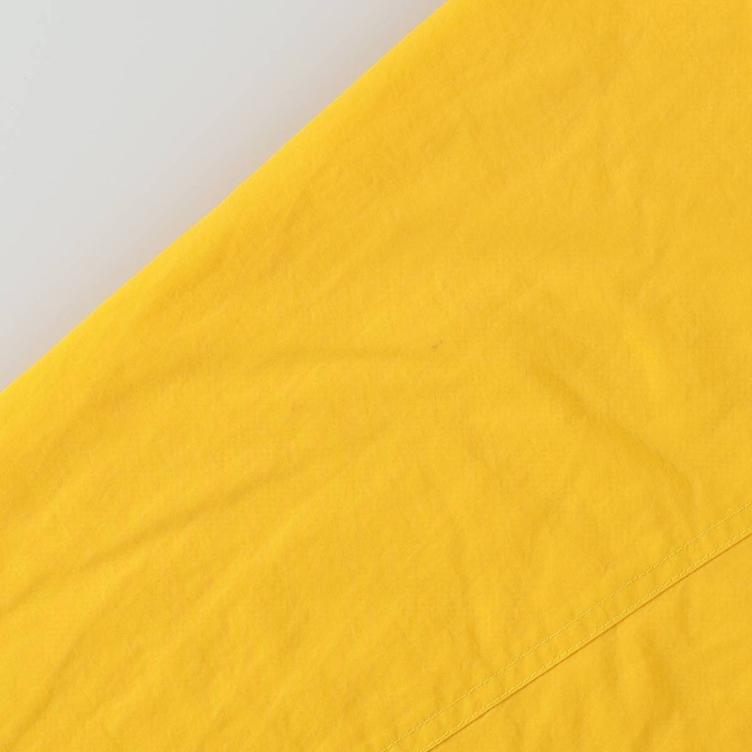 Ralph Lauren CHAPS Half-Zip Nylon Pullover, Men's Size XL (approx.) Nylon yellow type Vintage Second Hand