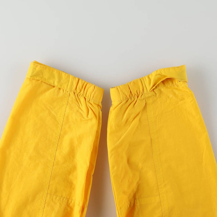 Ralph Lauren CHAPS Half-Zip Nylon Pullover, Men's Size XL (approx.) Nylon yellow type Vintage Second Hand