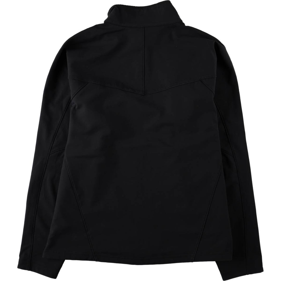 REI Softshell Jacket, Made in Canada, Men's Size XL (equivalent) Nylon black type Vintage Second Hand