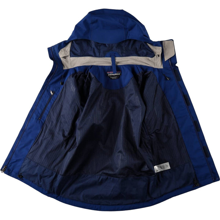 Patagonia Storm Jacket 84997FA11 Ripstop Mountain Parka Shell Jacket Men's Size S (approx.) polyester blue type Vintage Second Hand