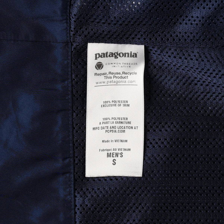 Patagonia Storm Jacket 84997FA11 Ripstop Mountain Parka Shell Jacket Men's Size S (approx.) polyester blue type Vintage Second Hand