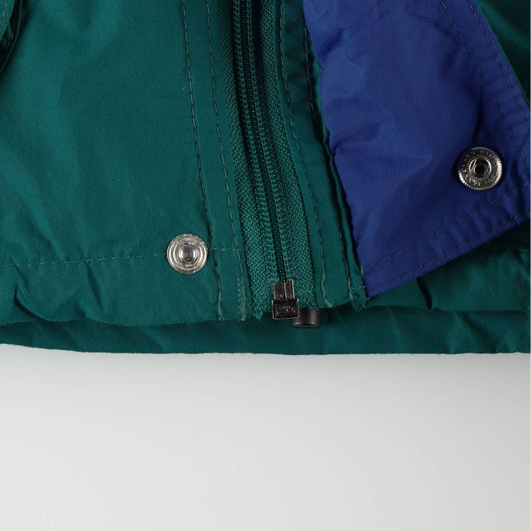 80s-90'S LL Bean Mountain Jacket Shell Jacket Men's XL equivalent Vintage unclear green type Vintage Second Hand