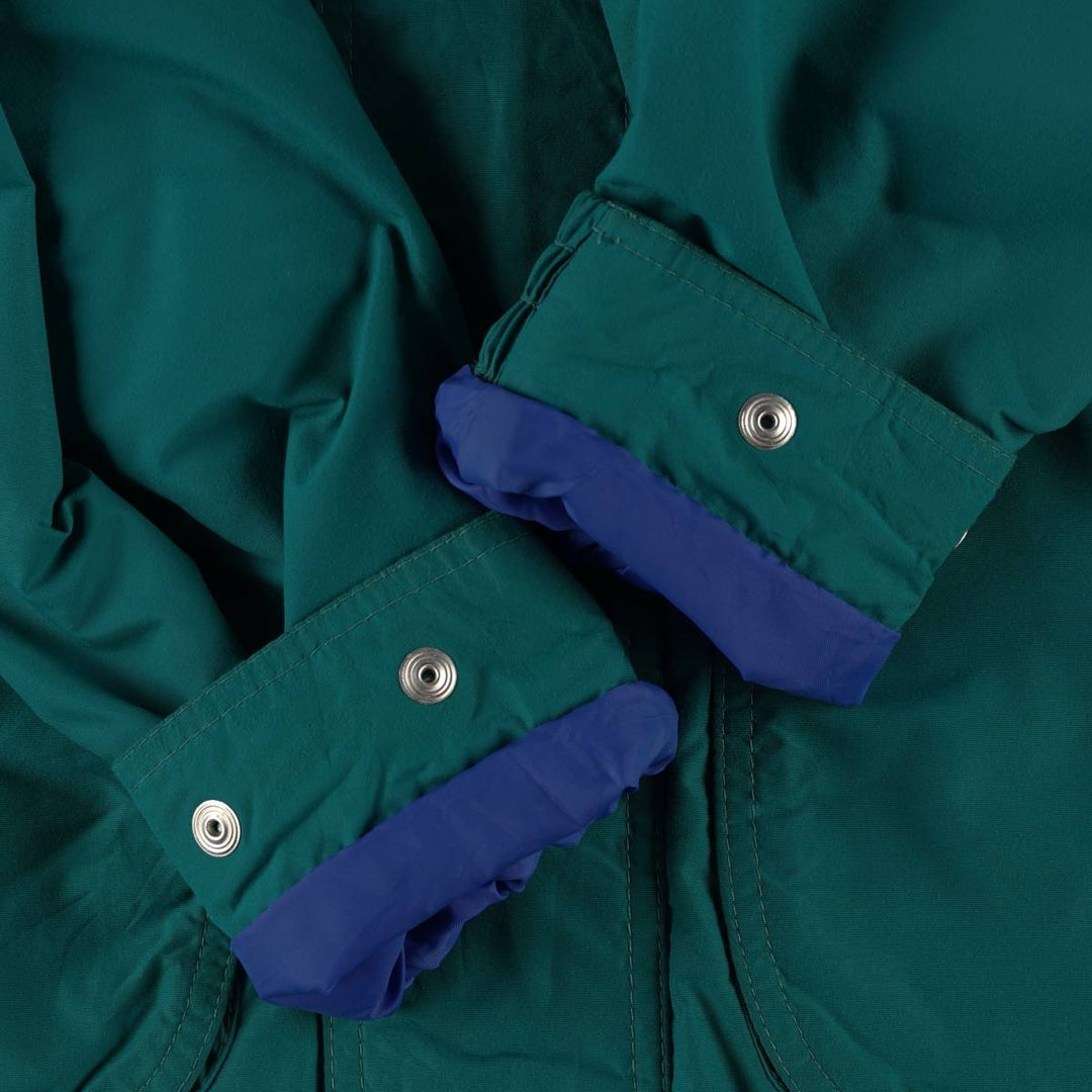 80s-90'S LL Bean Mountain Jacket Shell Jacket Men's XL equivalent Vintage unclear green type Vintage Second Hand