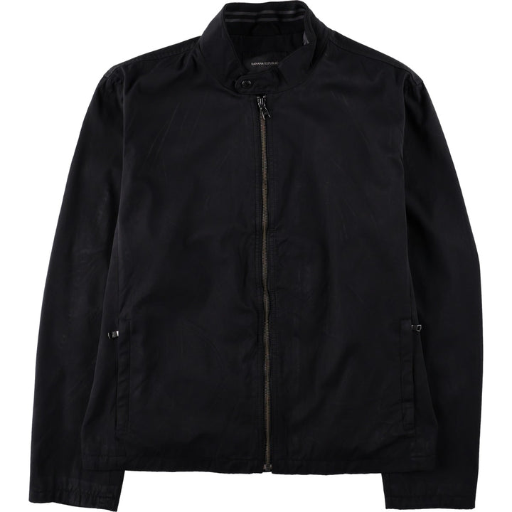 Banana Republic Harrington Jacket Swing Top (Men's XL equivalent) Nylon black type Vintage Second Hand