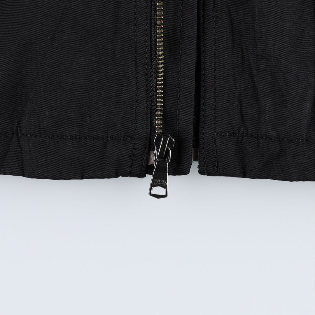 Banana Republic Harrington Jacket Swing Top (Men's XL equivalent) Nylon black type Vintage Second Hand