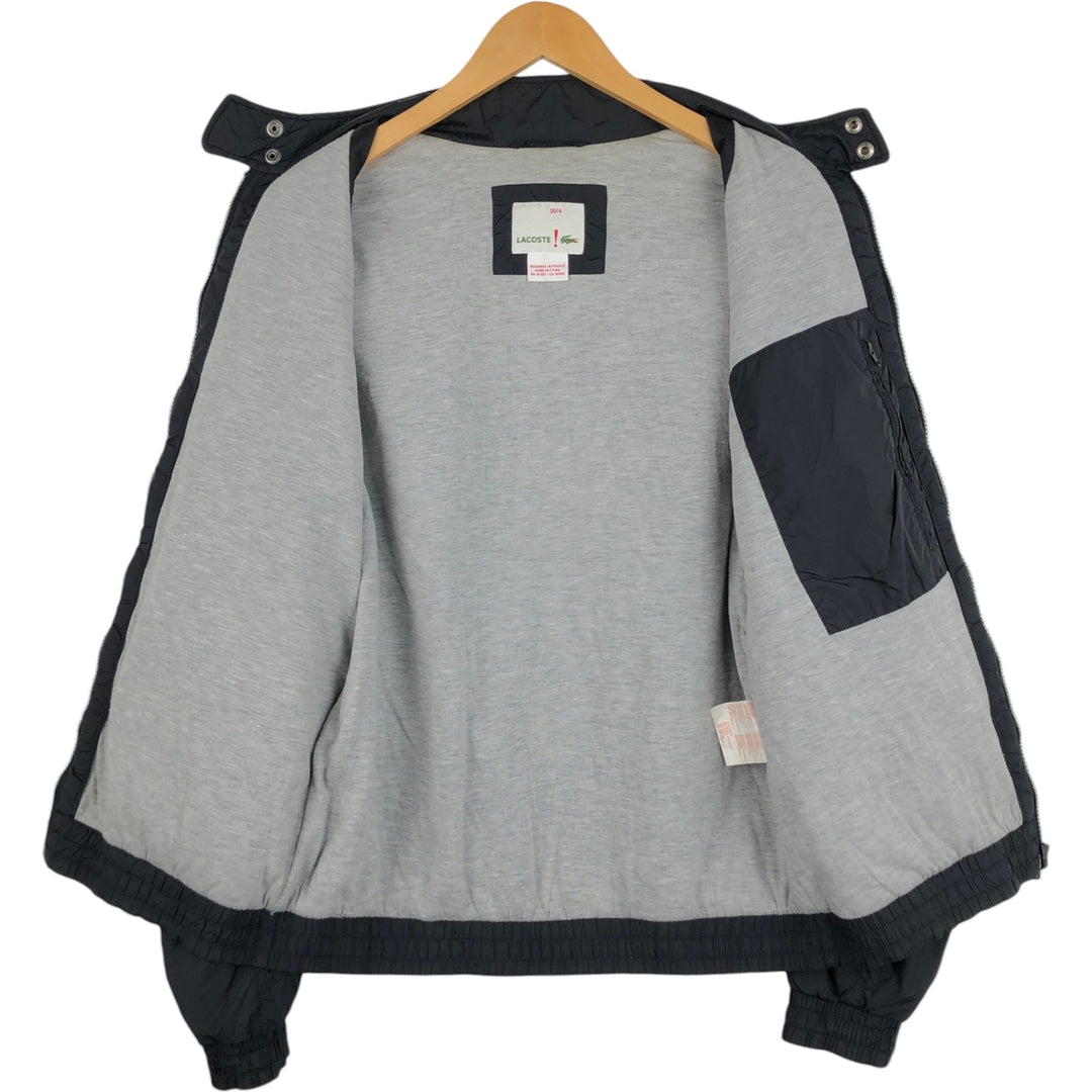 Lacoste Harrington Jacket Swing Top (French Design) - Men's Size M polyamide black type Vintage Second Hand