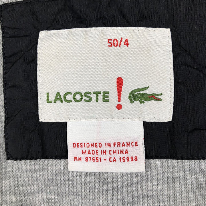 Lacoste Harrington Jacket Swing Top (French Design) - Men's Size M polyamide black type Vintage Second Hand