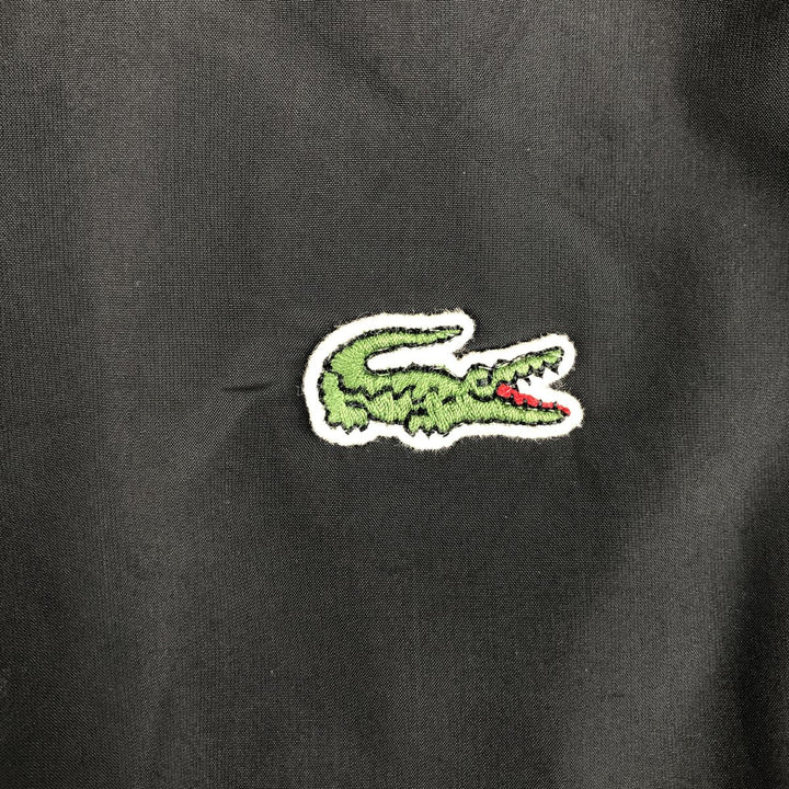 Lacoste Harrington Jacket Swing Top (French Design) - Men's Size M polyamide black type Vintage Second Hand