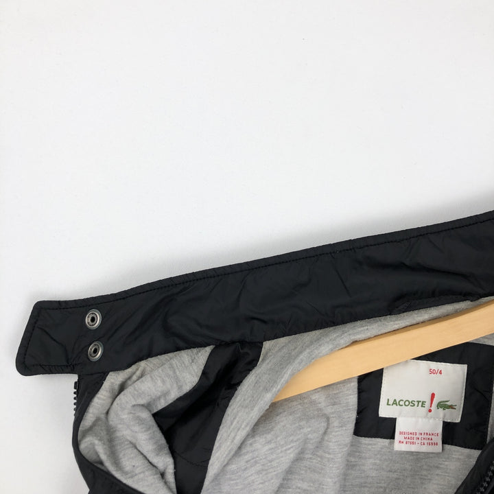 Lacoste Harrington Jacket Swing Top (French Design) - Men's Size M polyamide black type Vintage Second Hand