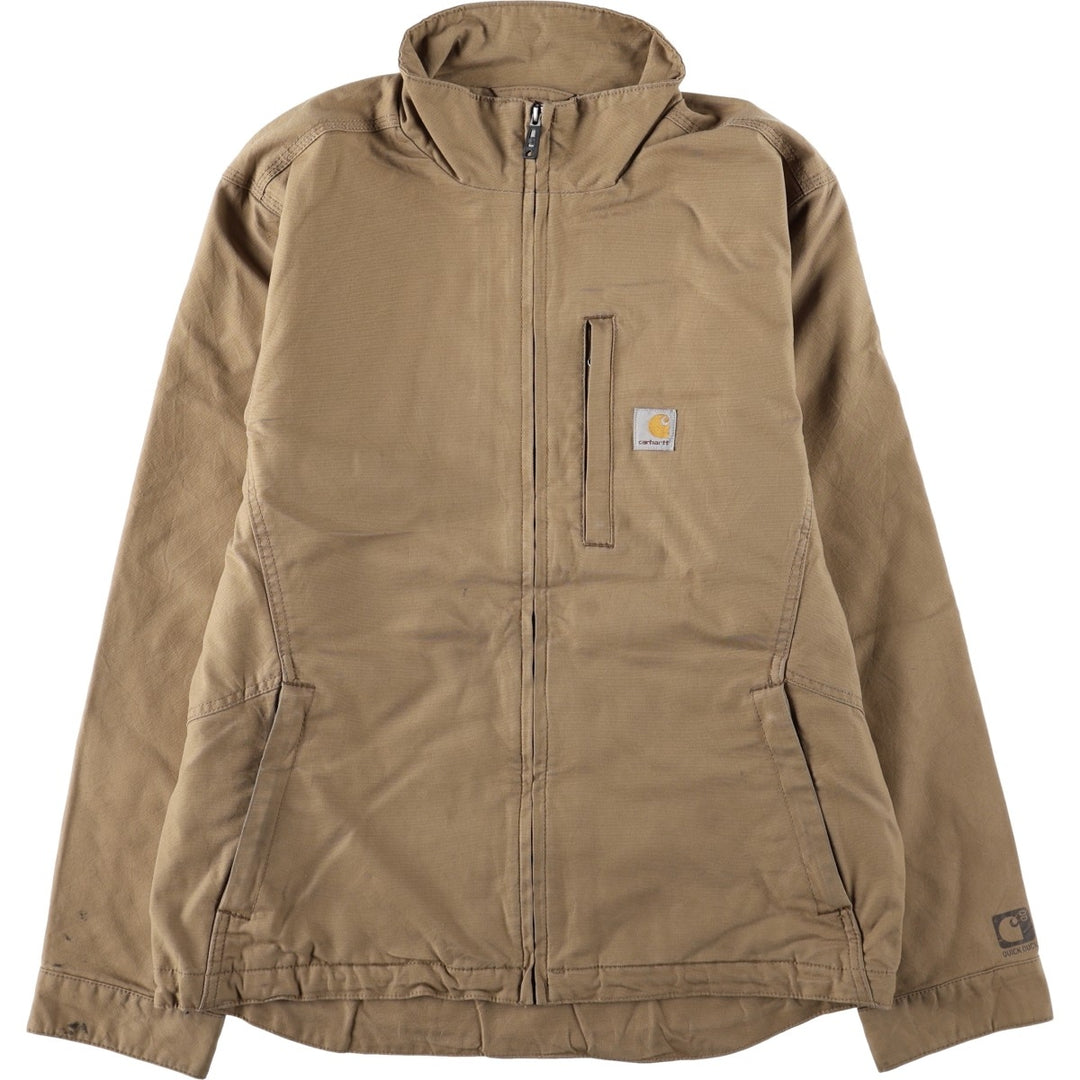 Carhartt Full Swing Crider Jacket, Cotton Jacket, Men's Size M (approx.) cotton Khaki type beige Vintage Second Hand