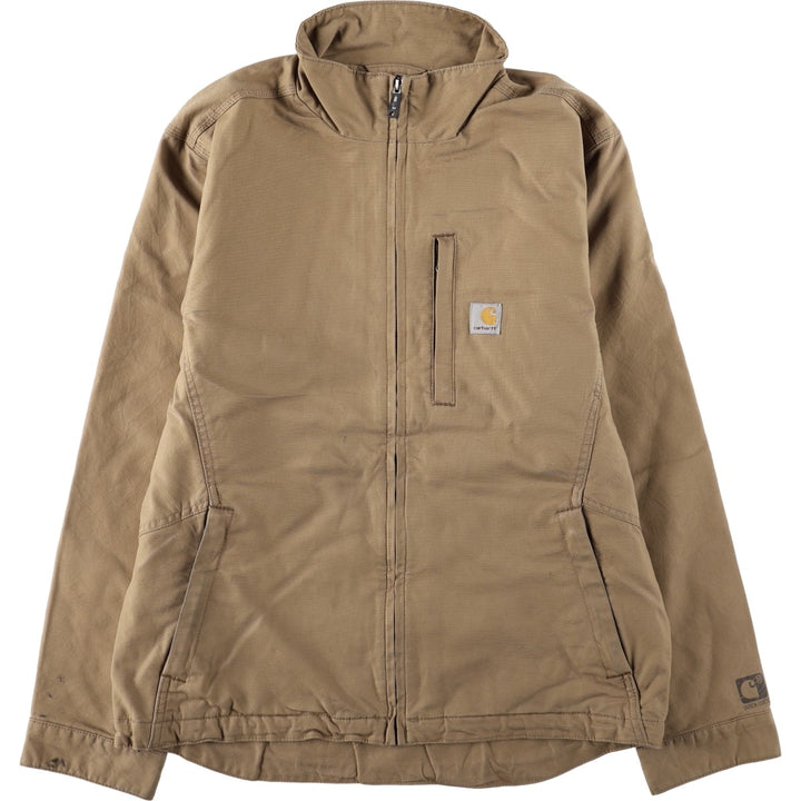 Carhartt Full Swing Crider Jacket, Cotton Jacket, Men's Size M (approx.) cotton Khaki type beige Vintage Second Hand