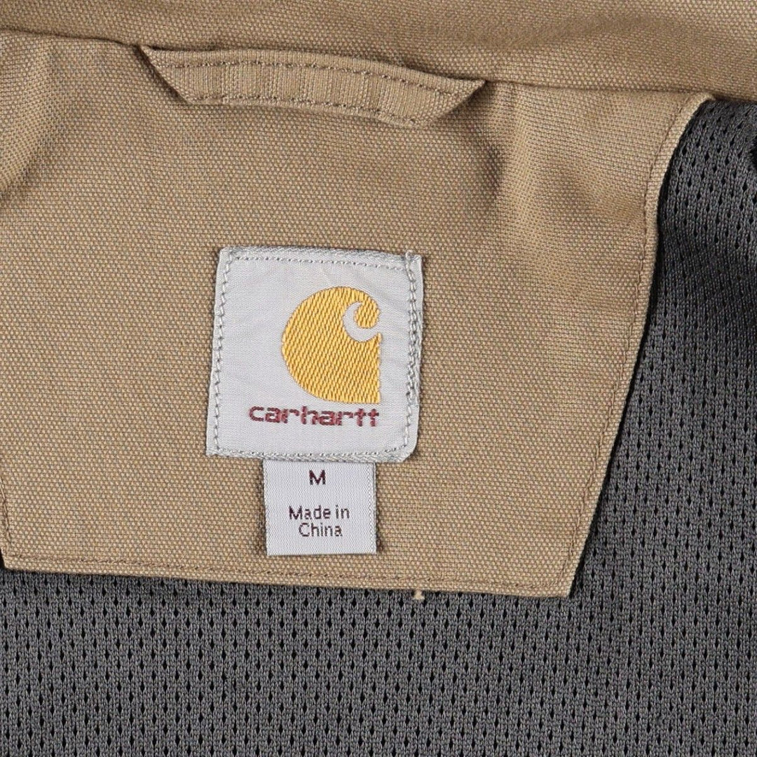 Carhartt Full Swing Crider Jacket, Cotton Jacket, Men's Size M (approx.) cotton Khaki type beige Vintage Second Hand