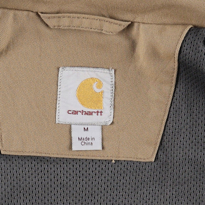 Carhartt Full Swing Crider Jacket, Cotton Jacket, Men's Size M (approx.) cotton Khaki type beige Vintage Second Hand