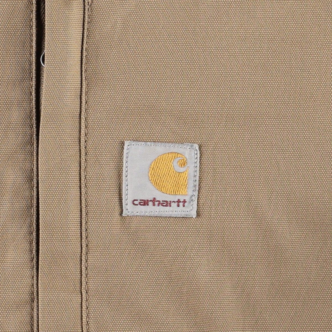 Carhartt Full Swing Crider Jacket, Cotton Jacket, Men's Size M (approx.) cotton Khaki type beige Vintage Second Hand