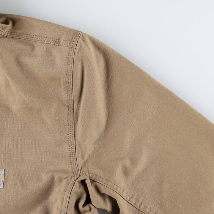 Carhartt Full Swing Crider Jacket, Cotton Jacket, Men's Size M (approx.) cotton Khaki type beige Vintage Second Hand