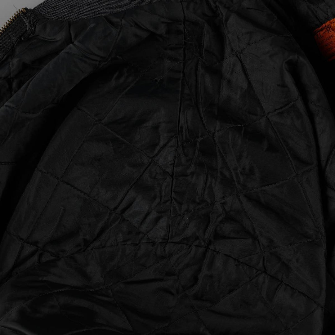 90'S Red Kap padded work jacket, men's size XL, vintage polyester gray type Vintage Second Hand