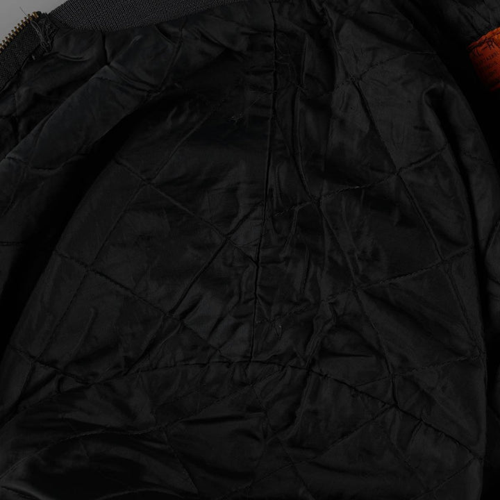 90'S Red Kap padded work jacket, men's size XL, vintage polyester gray type Vintage Second Hand