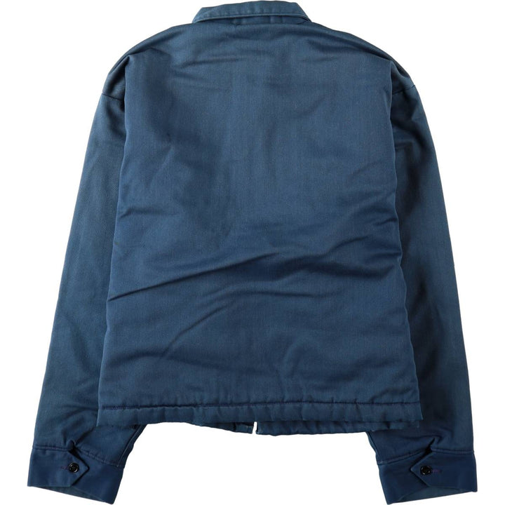 Padded work jacket, men's size XL, vintage. unclear blue type Vintage Second Hand