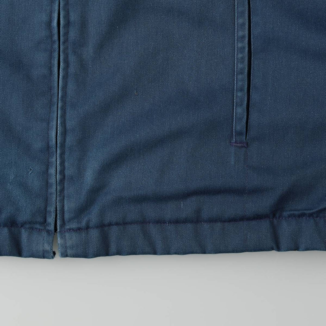 Padded work jacket, men's size XL, vintage. unclear blue type Vintage Second Hand