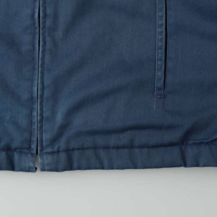 Padded work jacket, men's size XL, vintage. unclear blue type Vintage Second Hand