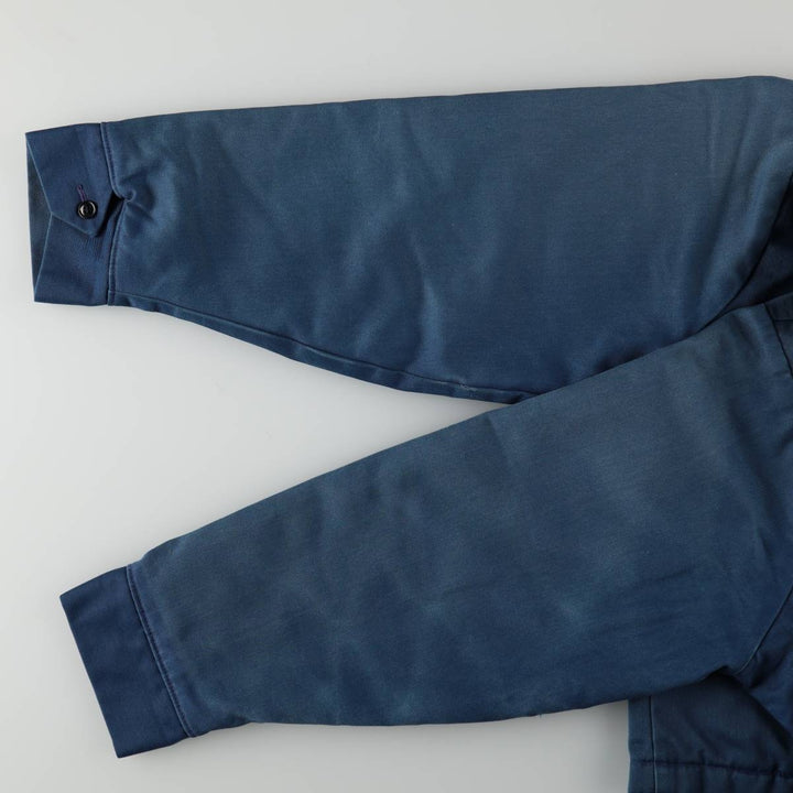 Padded work jacket, men's size XL, vintage. unclear blue type Vintage Second Hand