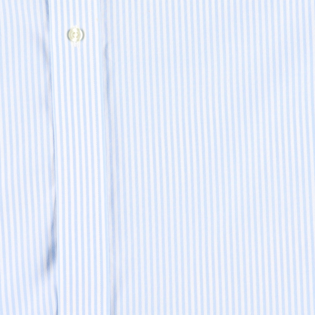 Brooks Brothers Est. 1818 Short Sleeve Button-Down Striped Shirt, Men's Size XL cotton white type Vintage Second Hand