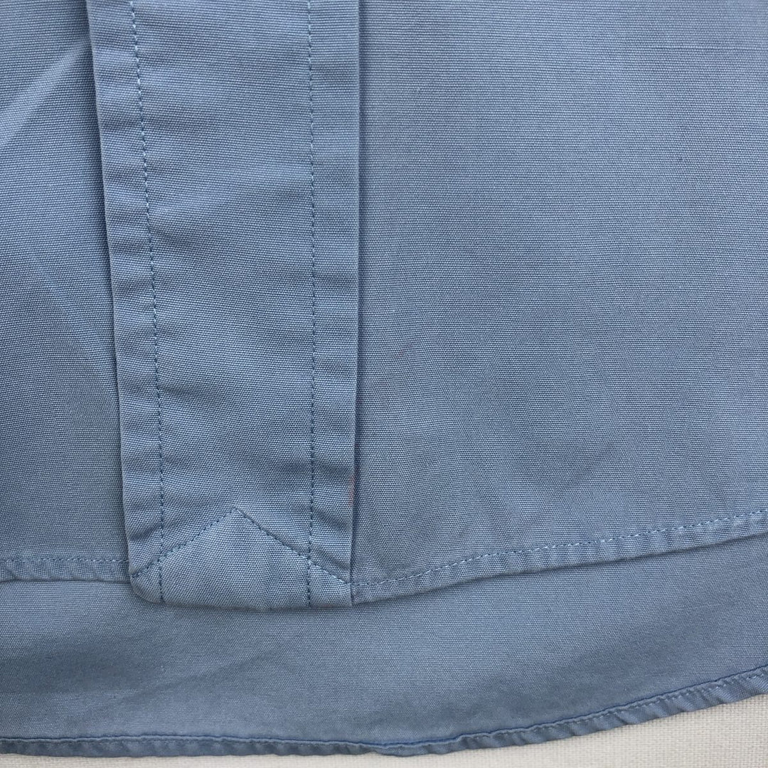 Ralph Lauren POLO by Ralph Lauren CUSTOM FIT Short-Sleeve Button-Down Shirt, Men's Size S (approx.) cotton Blue type light blue Vintage Second Hand