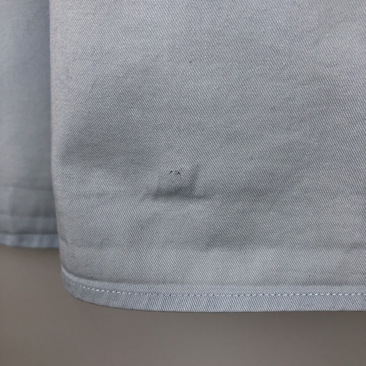 Ralph Lauren BLAKE short sleeve button down shirt, men's XL size cotton Blue type light blue Vintage Second Hand