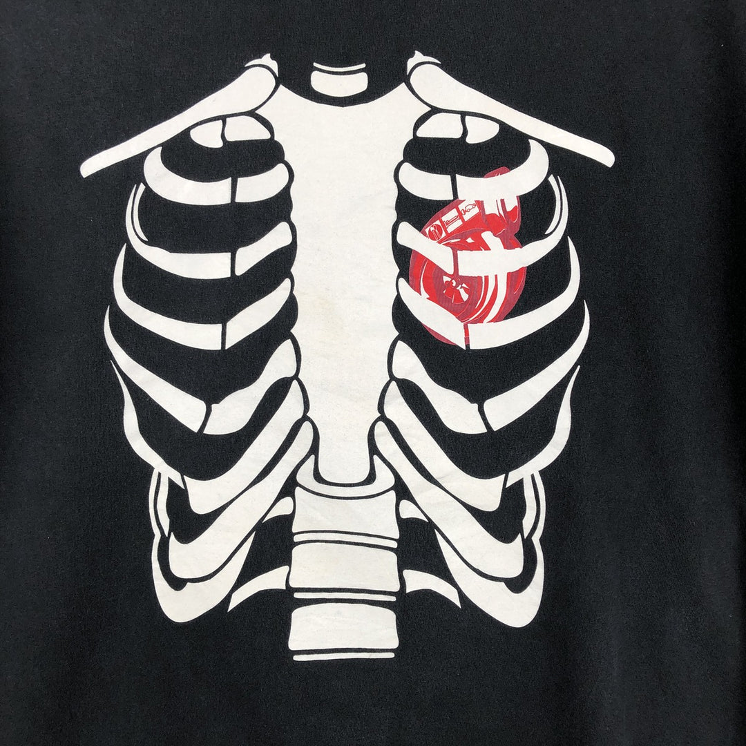 EAT SLEEP RACE Print T-Shirt, Men's XL (equivalent) cotton black type Vintage Second Hand