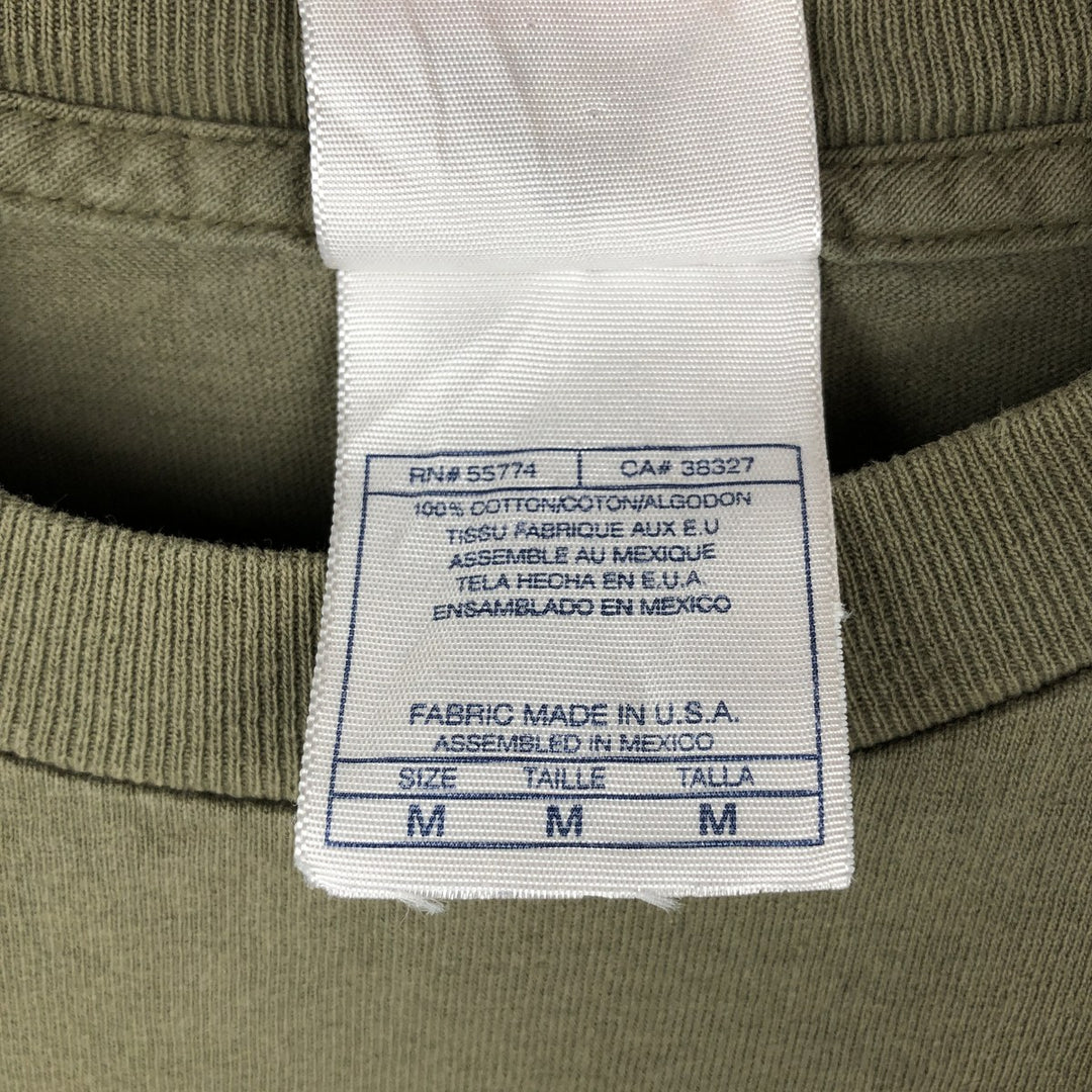 ALSTYLE Che Guevara Print T-Shirt, Men's Size M (Equivalent), Vintage cotton Khaki type Vintage Second Hand