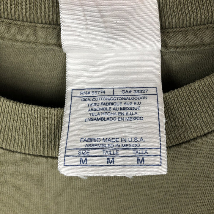 ALSTYLE Che Guevara Print T-Shirt, Men's Size M (Equivalent), Vintage cotton Khaki type Vintage Second Hand