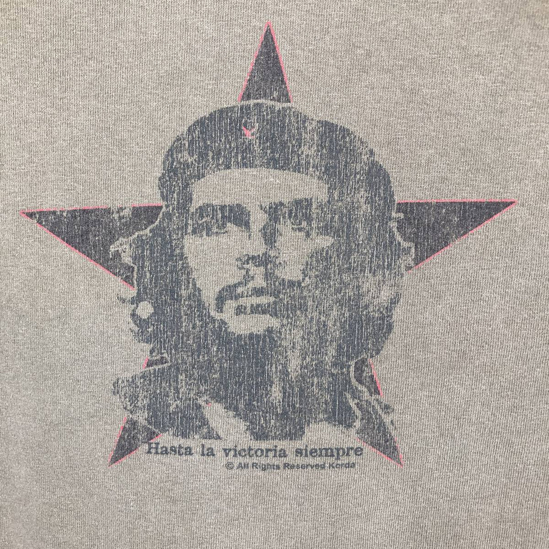 ALSTYLE Che Guevara Print T-Shirt, Men's Size M (Equivalent), Vintage cotton Khaki type Vintage Second Hand