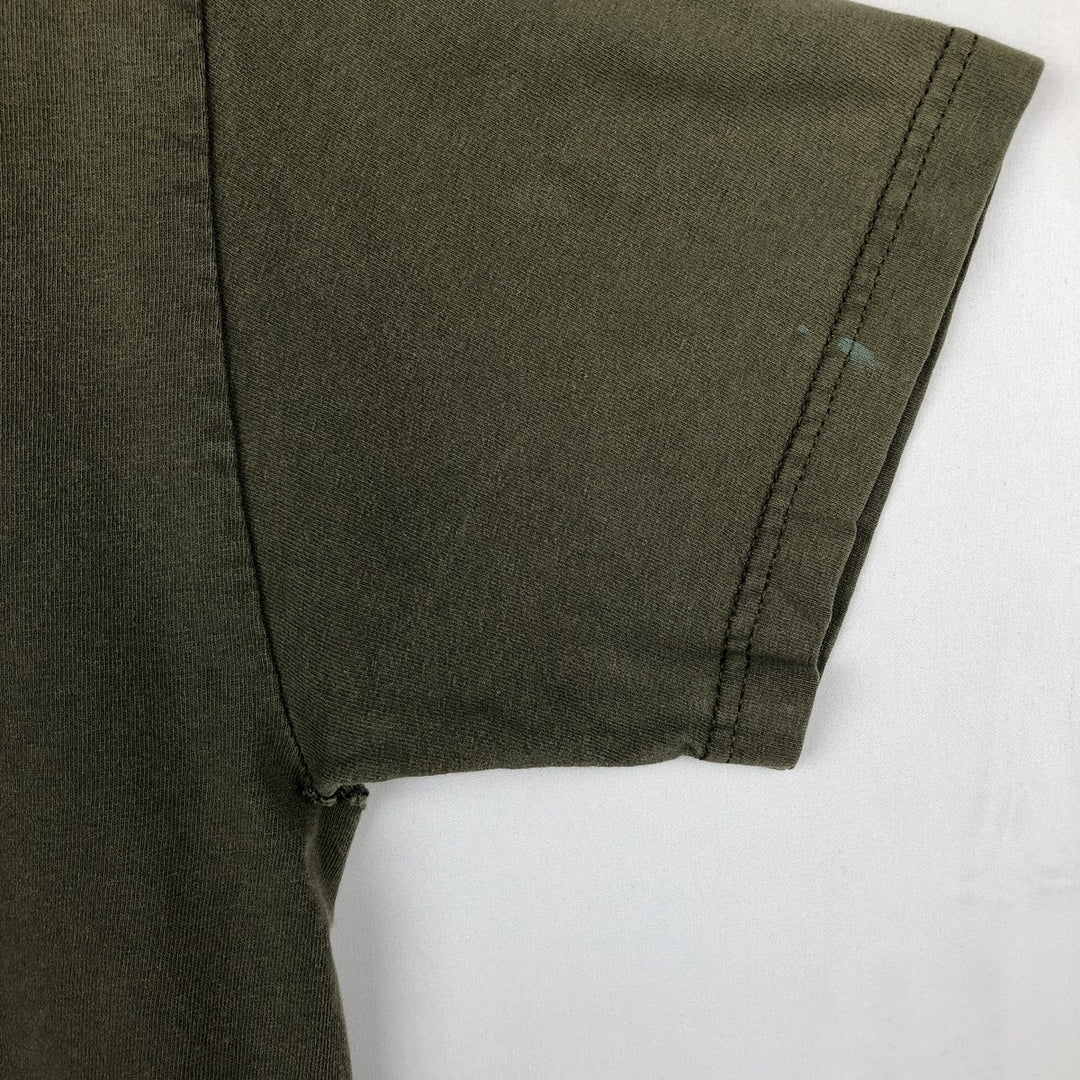 ALSTYLE Che Guevara Print T-Shirt, Men's Size M (Equivalent), Vintage cotton Khaki type Vintage Second Hand