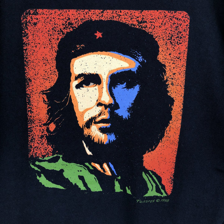 2000'S Fruit of the Loom Che Guevara print T-shirt, men's size XL (approx.) cotton black type Vintage Second Hand