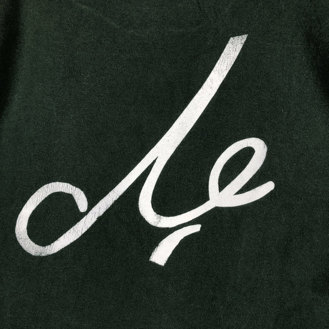 Fruit of the Loom Che Guevara Print T-Shirt (Men's Size S) cotton Green type dark green Vintage Second Hand