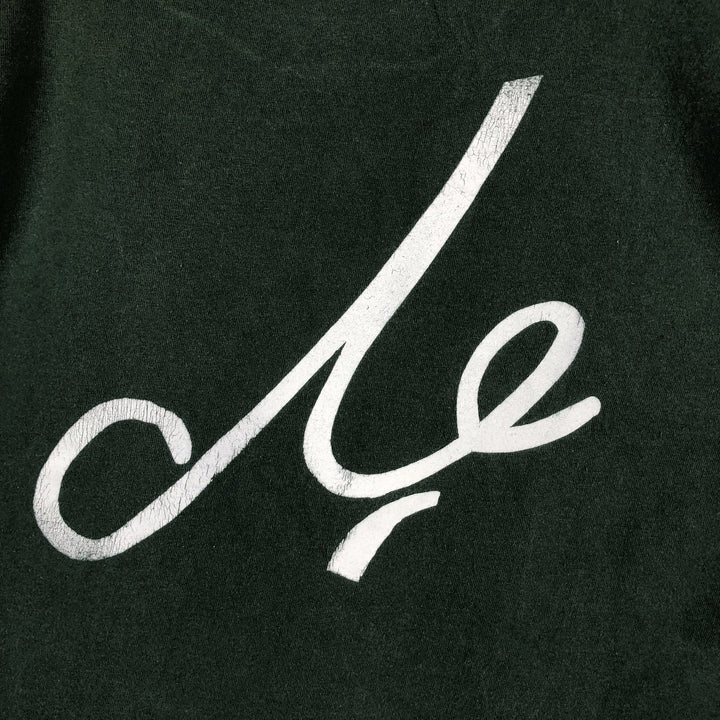 Fruit of the Loom Che Guevara Print T-Shirt (Men's Size S) cotton Green type dark green Vintage Second Hand
