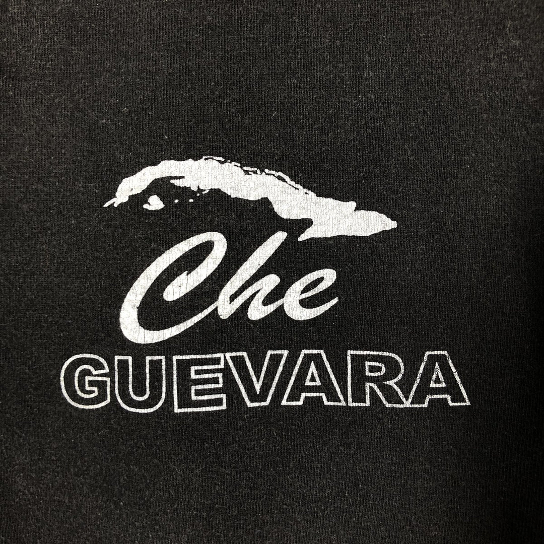 Che Guevara print T-shirt, men's size M (approx.) unclear black type Vintage Second Hand