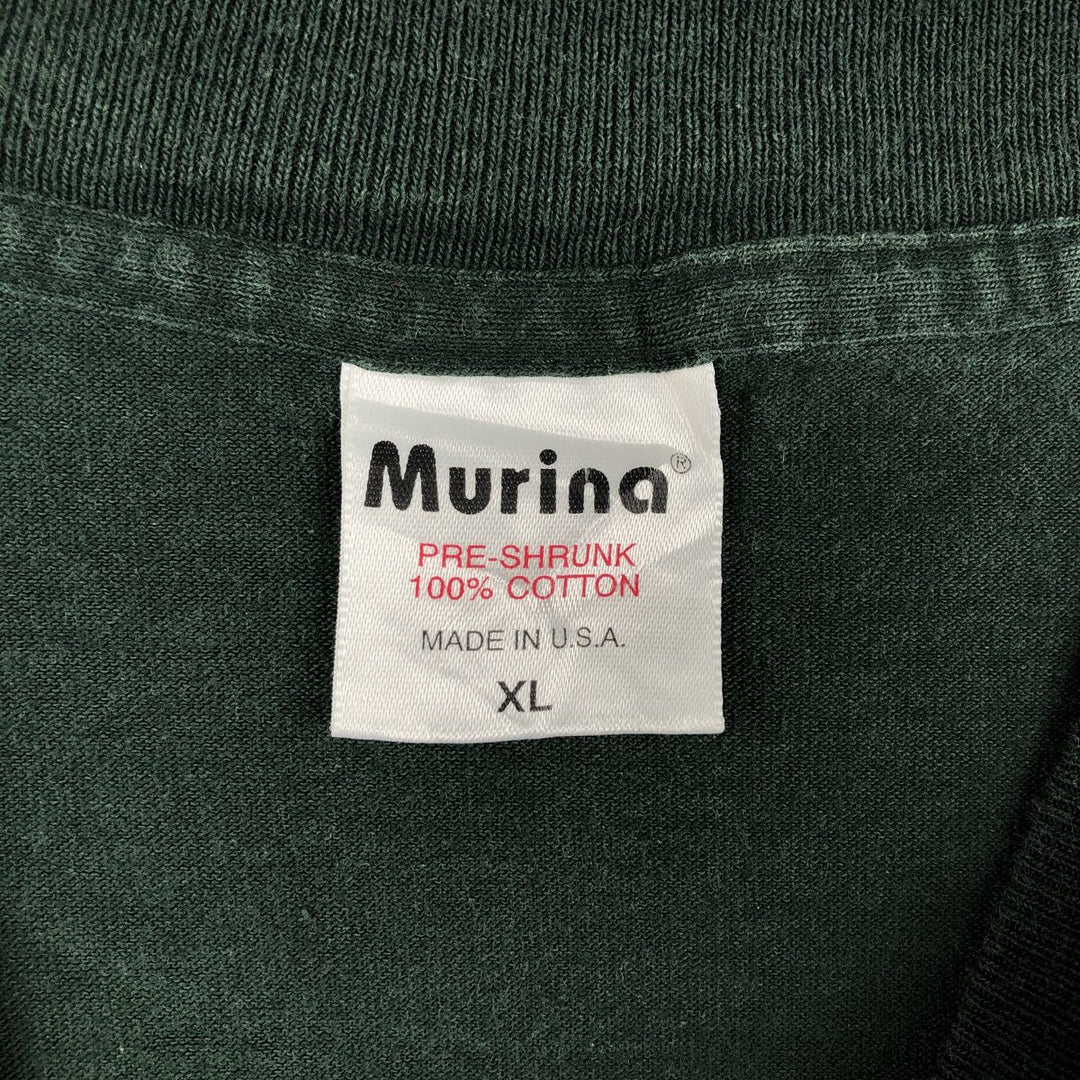 90'S Murina Harold E. Edgerton Photo T-Shirt, Made in USA, Men's XL equivalent, Vintage cotton Green type dark green Vintage Second Hand