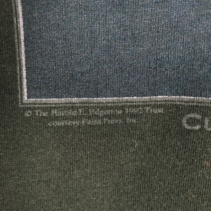 90'S Murina Harold E. Edgerton Photo T-Shirt, Made in USA, Men's XL equivalent, Vintage cotton Green type dark green Vintage Second Hand