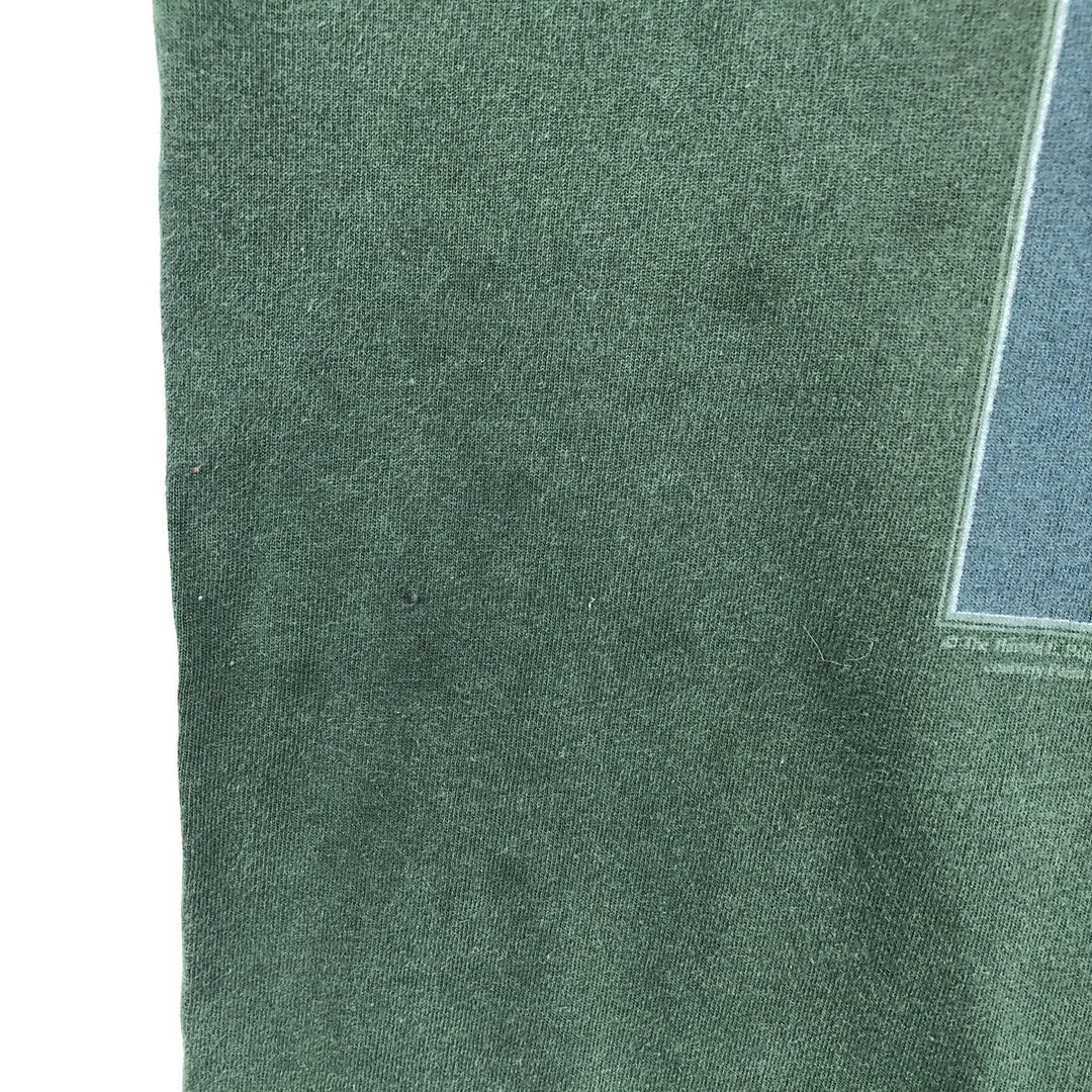 90'S Murina Harold E. Edgerton Photo T-Shirt, Made in USA, Men's XL equivalent, Vintage cotton Green type dark green Vintage Second Hand
