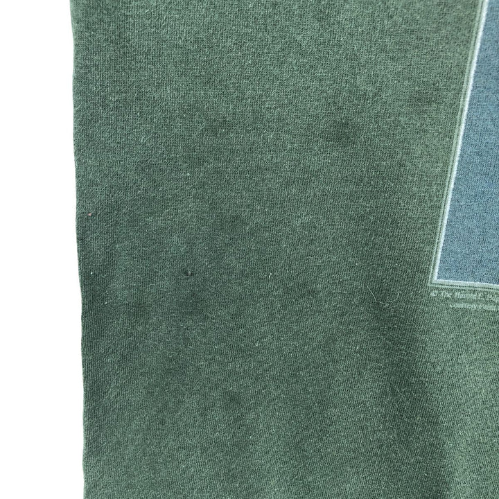 90'S Murina Harold E. Edgerton Photo T-Shirt, Made in USA, Men's XL equivalent, Vintage cotton Green type dark green Vintage Second Hand