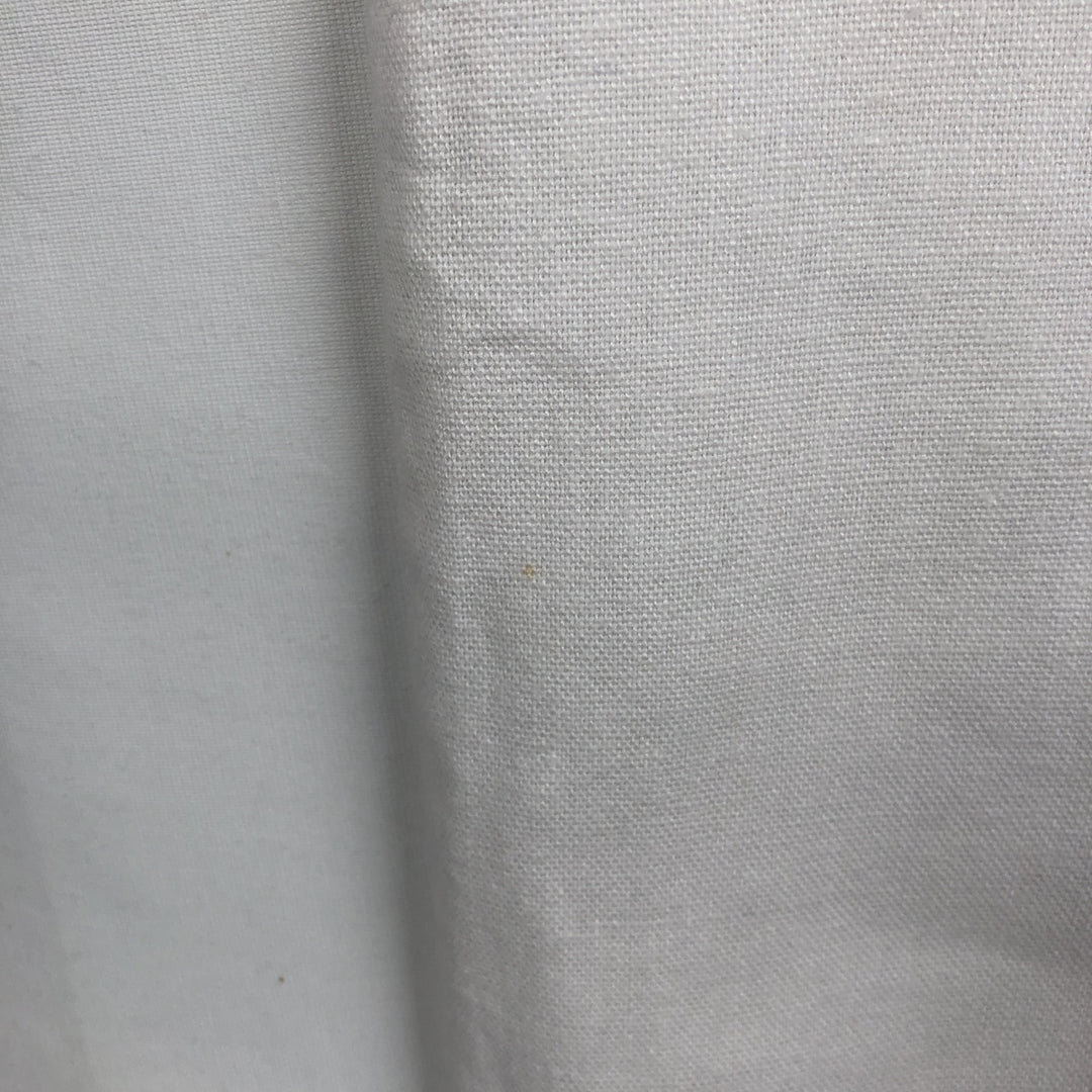 TRUST Short Sleeve Open Collar Linen Shirt, Box Shirt, Men's XL linen white type Vintage Second Hand