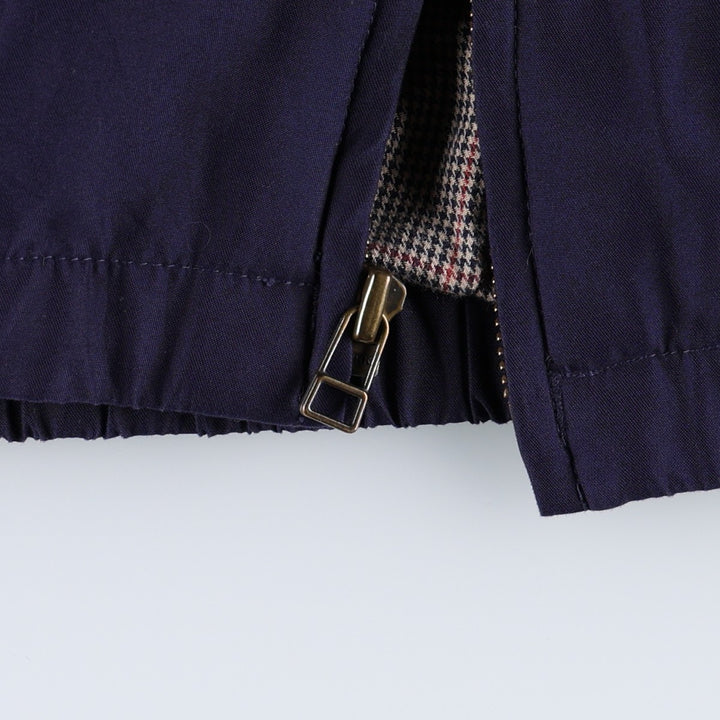 Ralph Lauren CHAPS swing top sports jacket, men's size L polyester navy blue type Vintage Second Hand